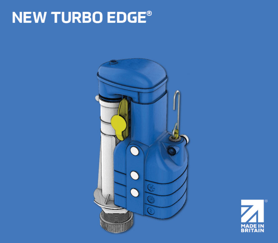 Dudley Turbo Edge toilet syphon